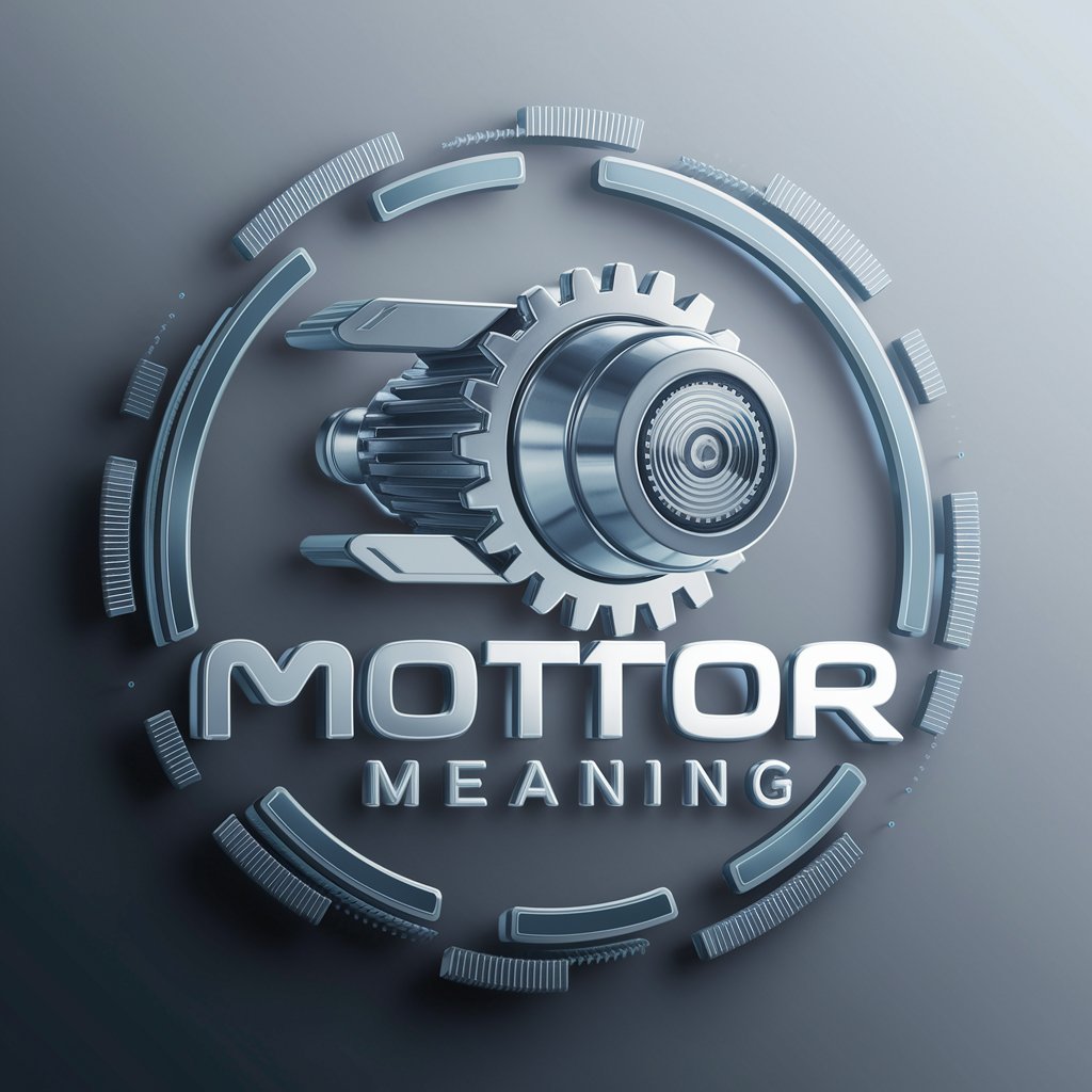 Motor meaning?