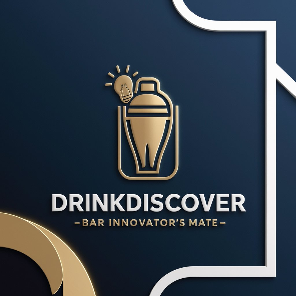 🍹 DrinkDiscover – Bar Innovator's Mate in GPT Store