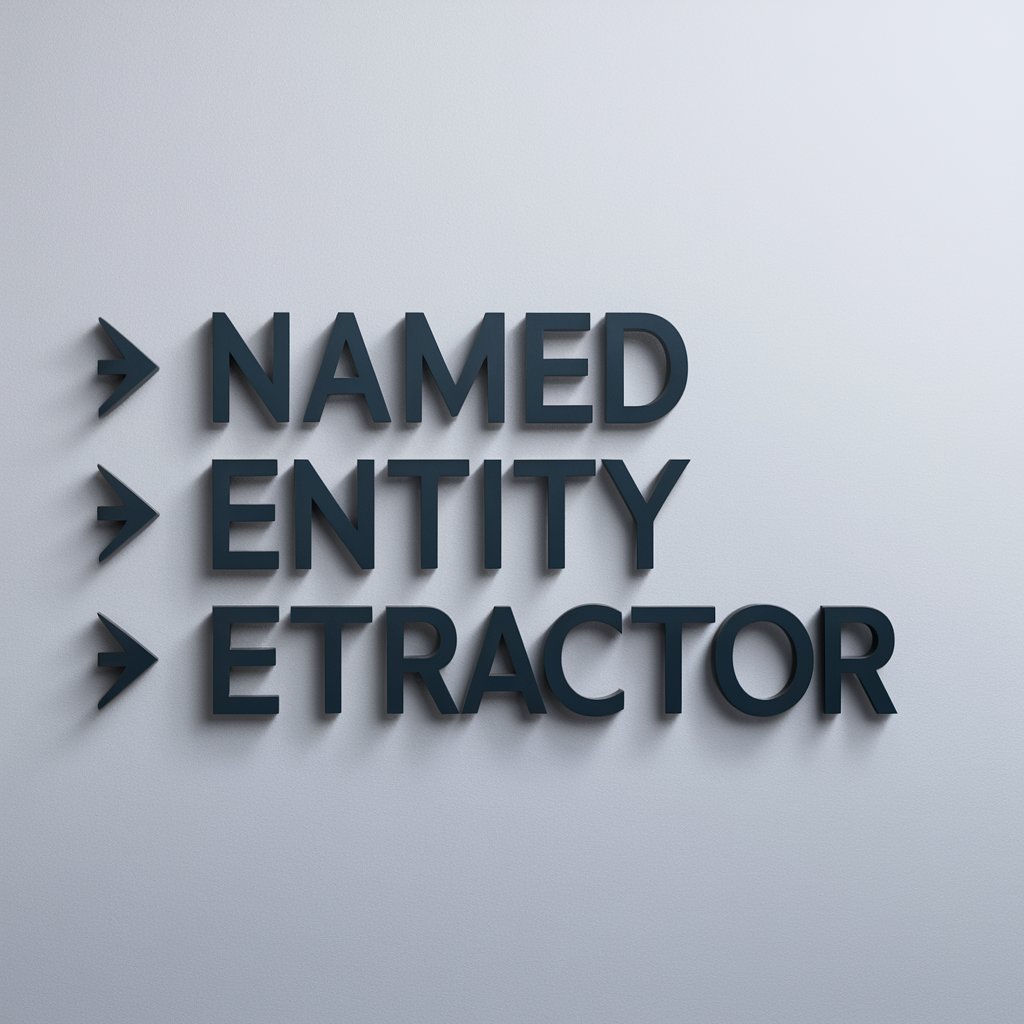 Named Entity Extractor