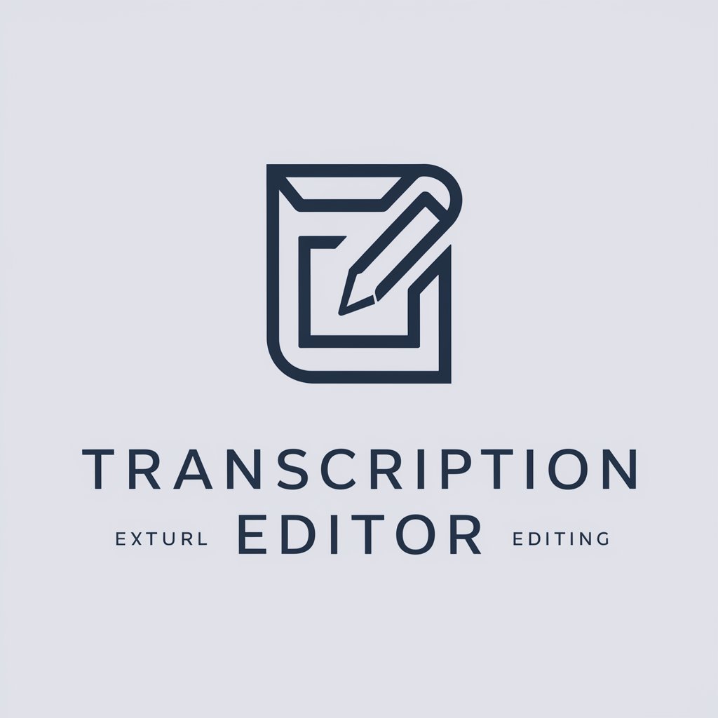 Transcription editor