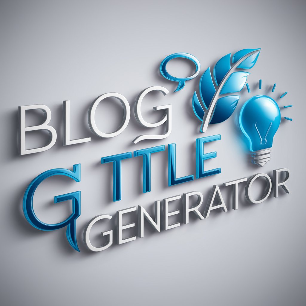 Blog Title Generator