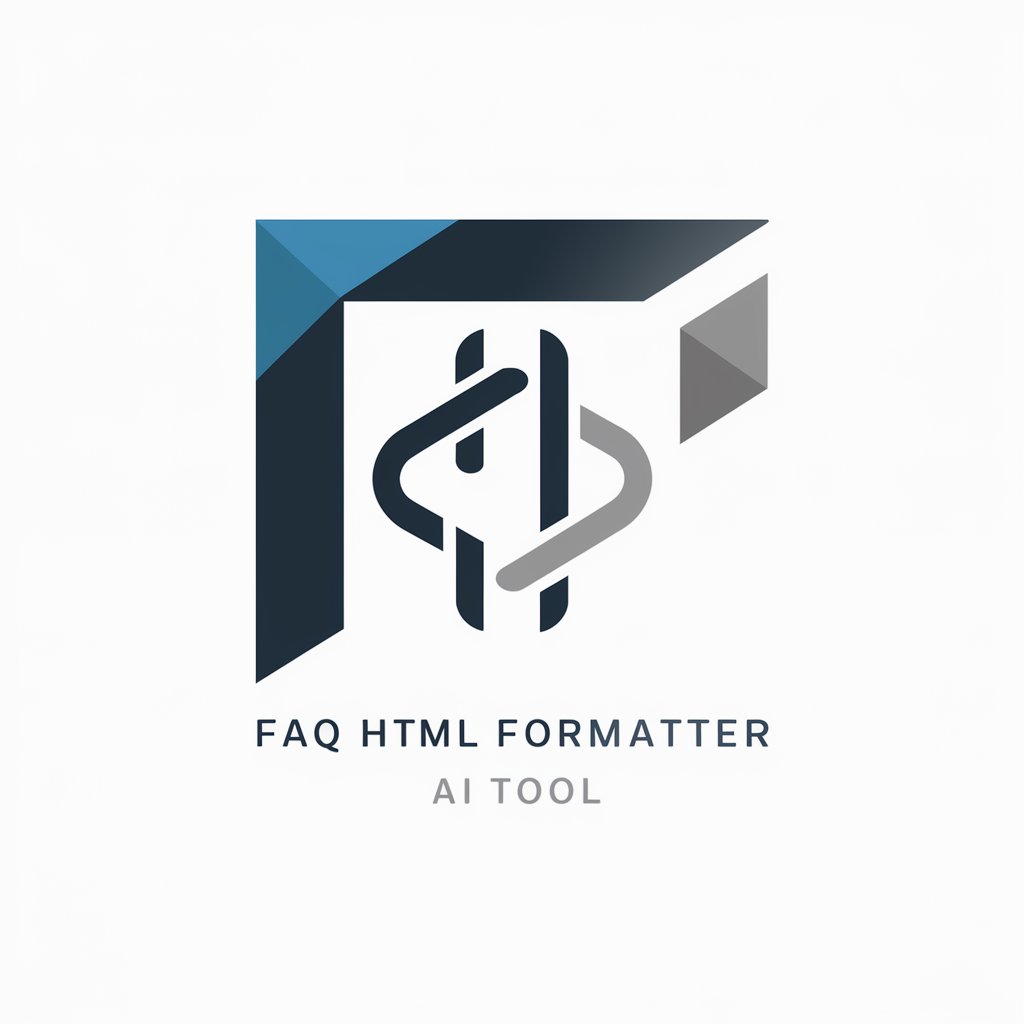 FAQ HTML Formatter in GPT Store