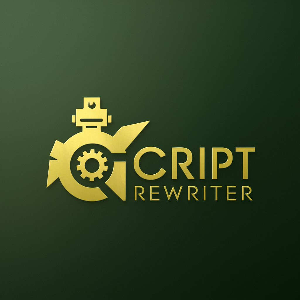 Script Rewriter in GPT Store