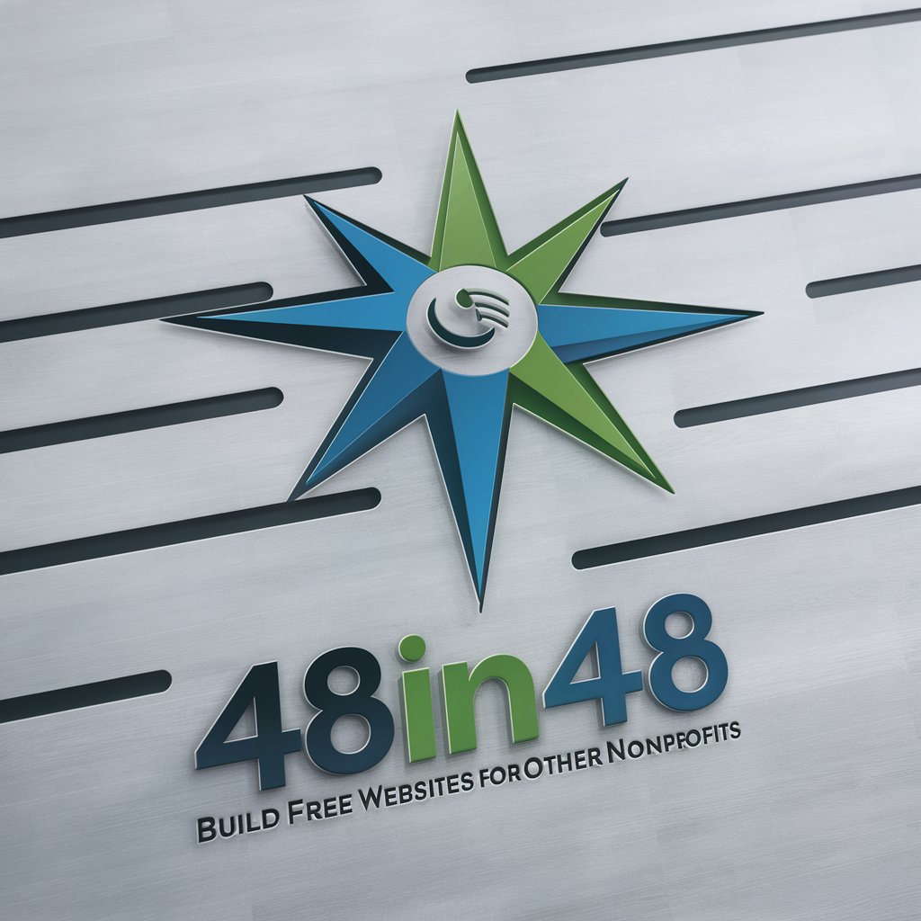 Support 48in48. Building free nonprofit websites in GPT Store