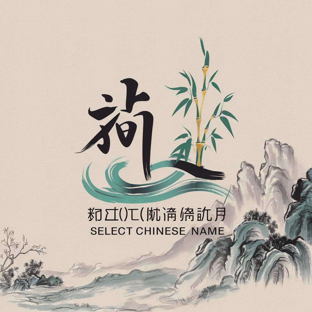 中文亮名 (Select Chinese Name) in GPT Store