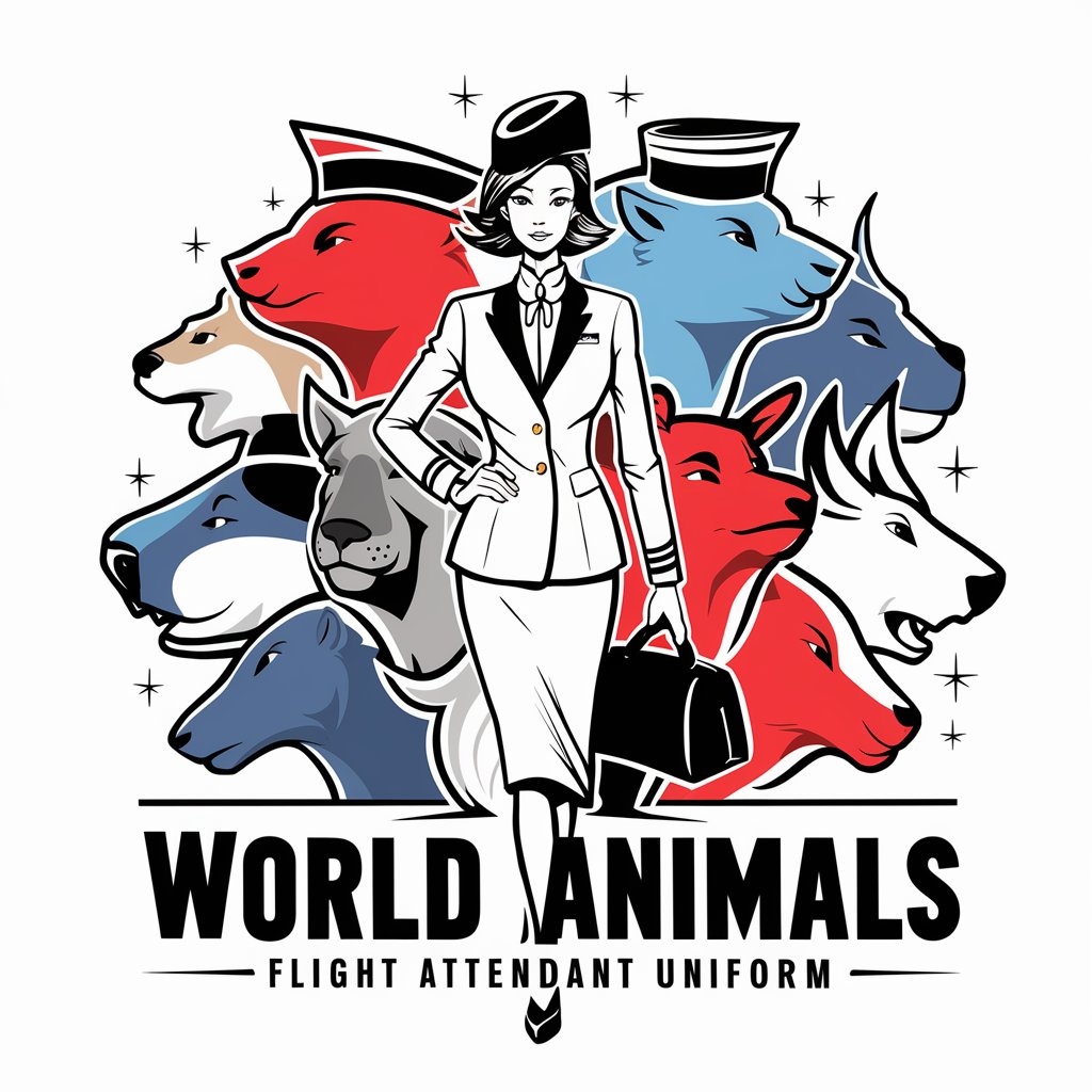 World Animals Flight Attendant Uniform