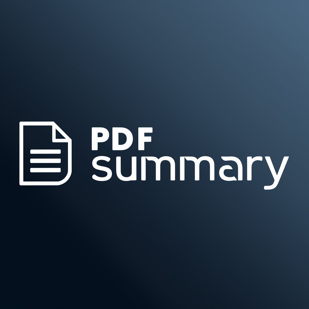 PDF Summary in GPT Store