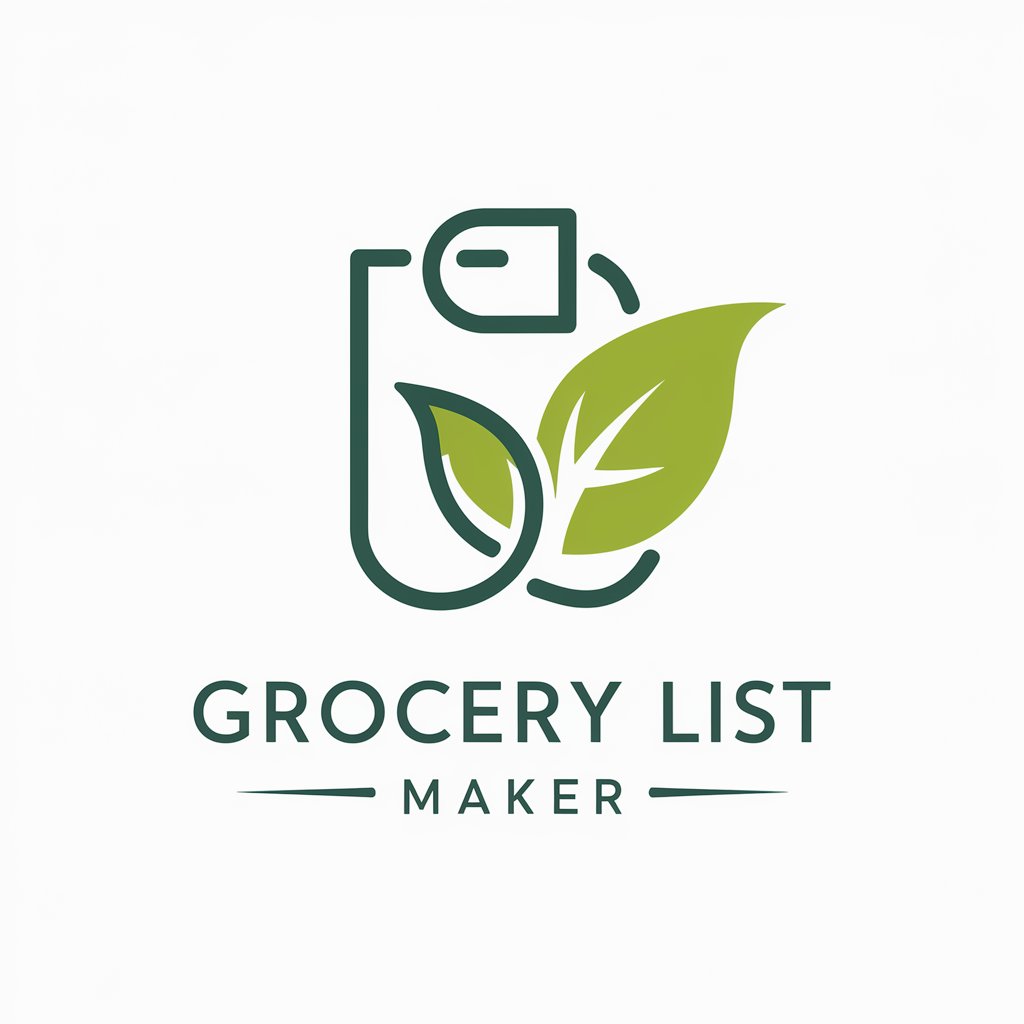 Grocery List Maker in GPT Store