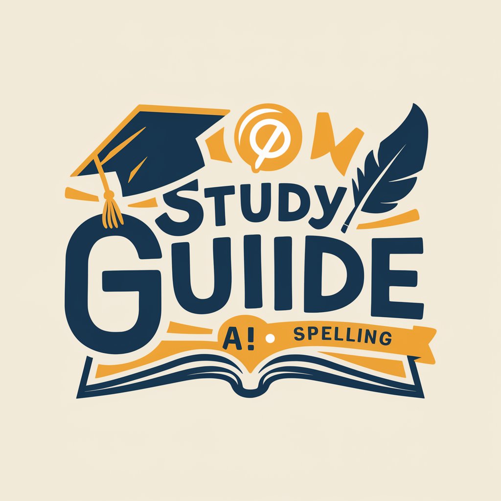 📝 Study Guide AI: Spelling 🏆 in GPT Store