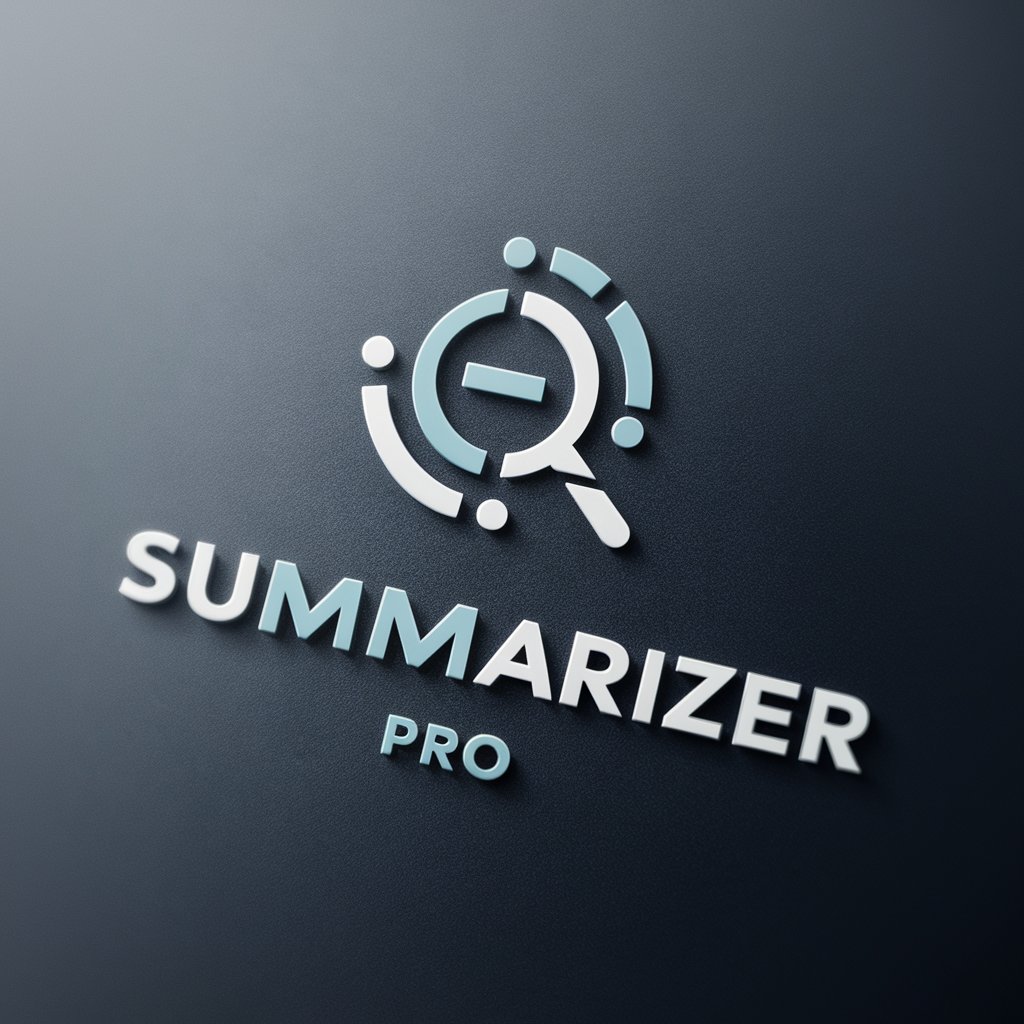 Summarizer Pro in GPT Store