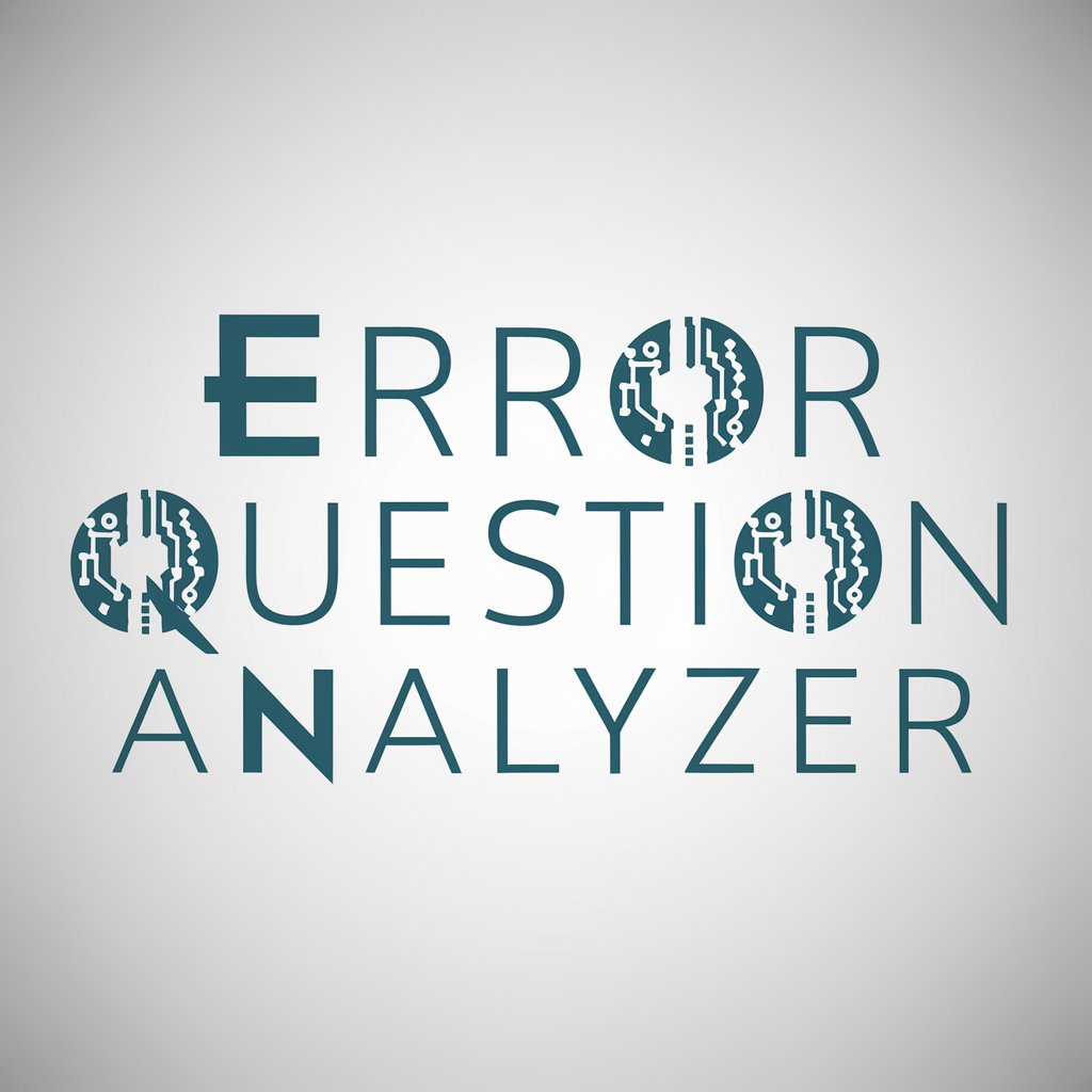 Error question analyzer in GPT Store
