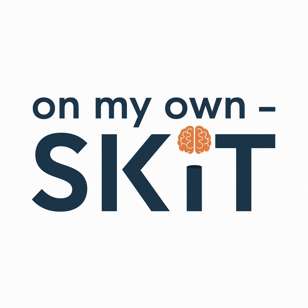 On My Own - Skit meaning?