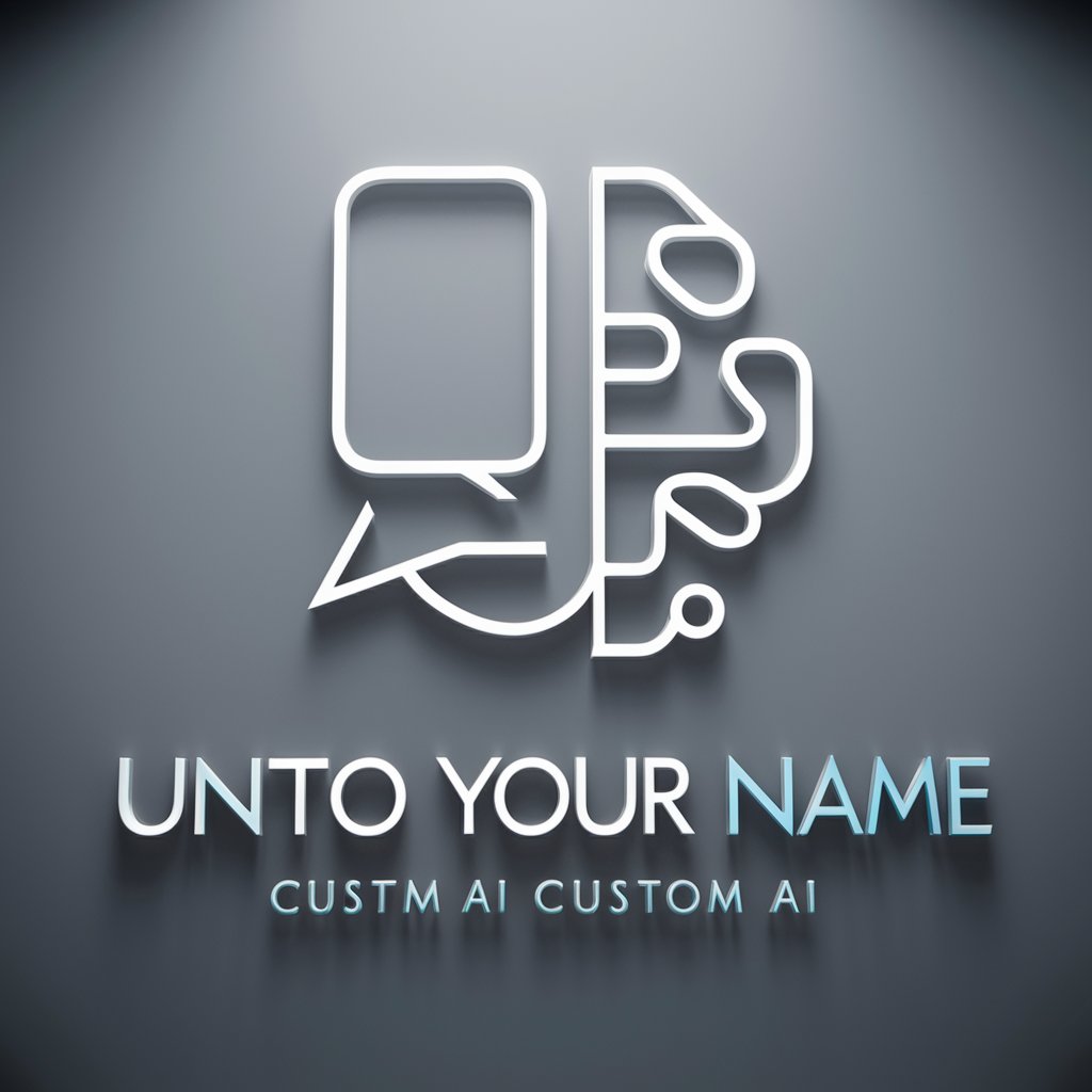 Unto Your Name meaning?