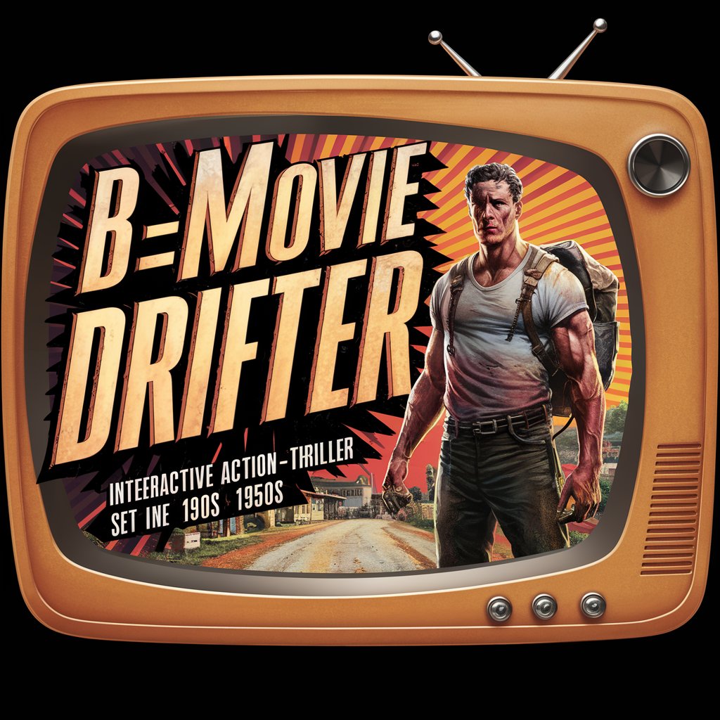 B-Movie Drifter, a text adventure game in GPT Store