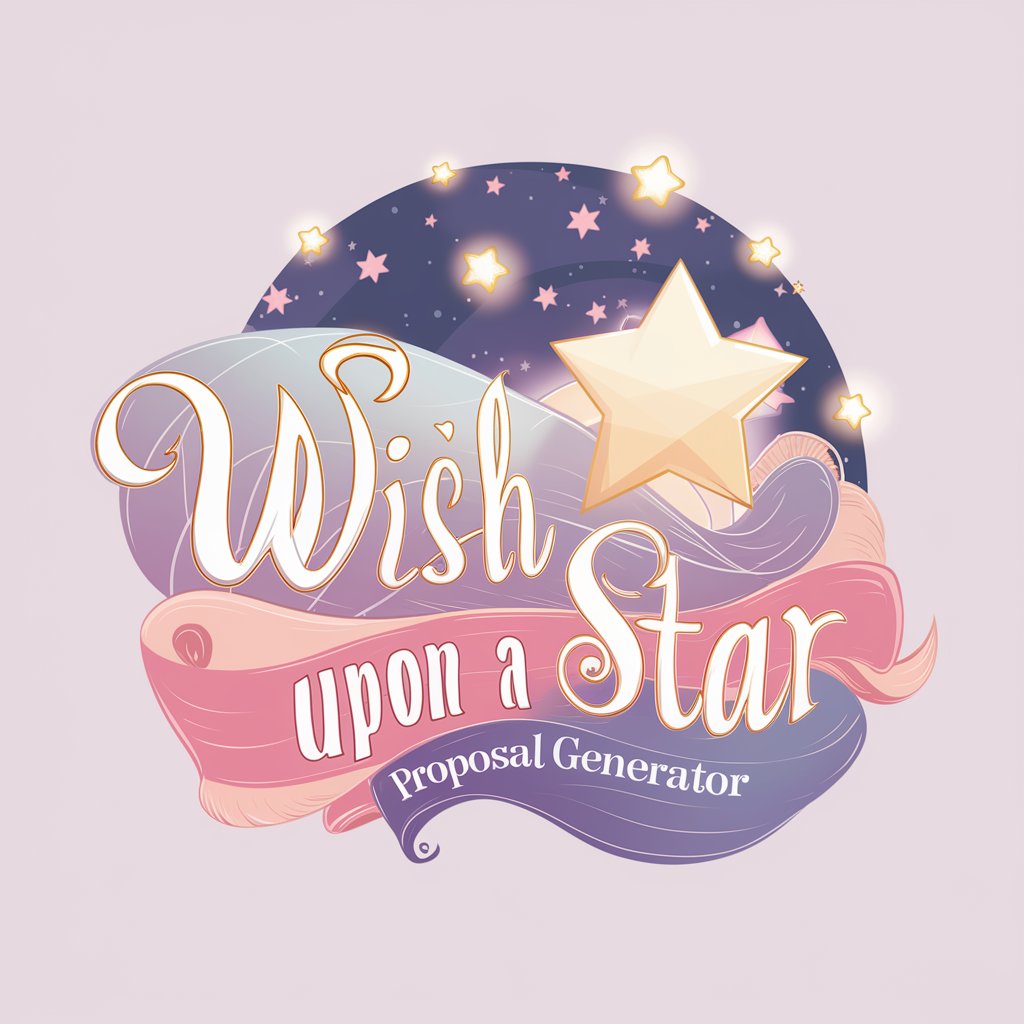 Wish Upon a Star Proposal Generator