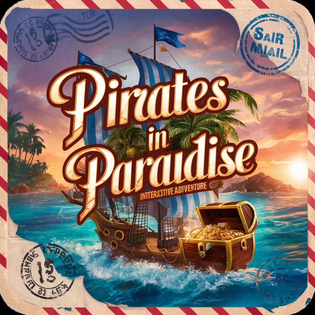 Pirates in Paradise, a text adventure game in GPT Store