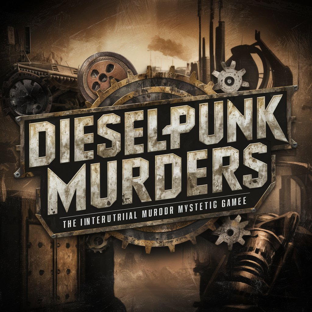 Dieselpunk Murders, a text adventure game