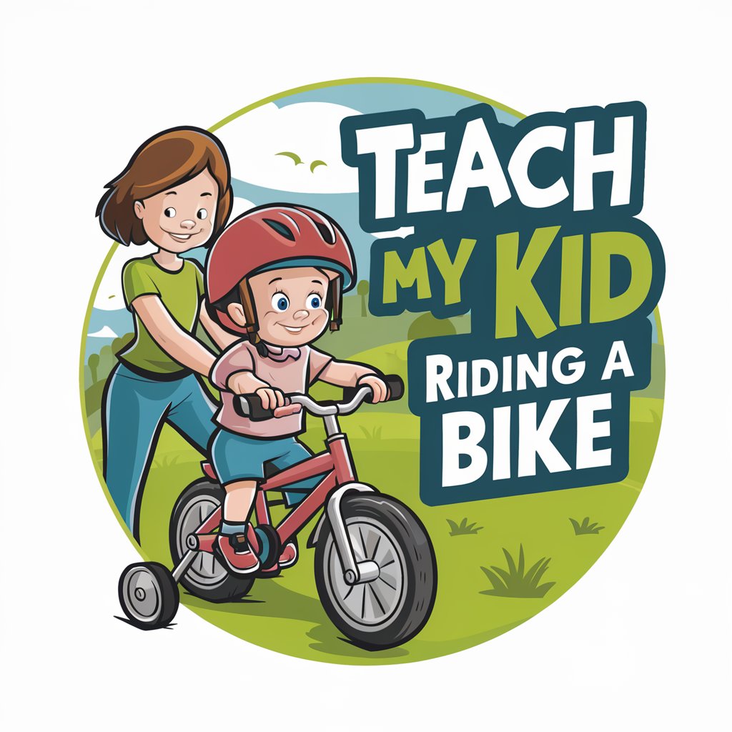Teach my Kid: Riding a bike