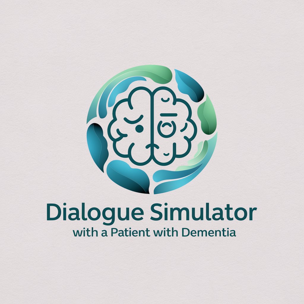 Dialogue simulator with a patient with dementia