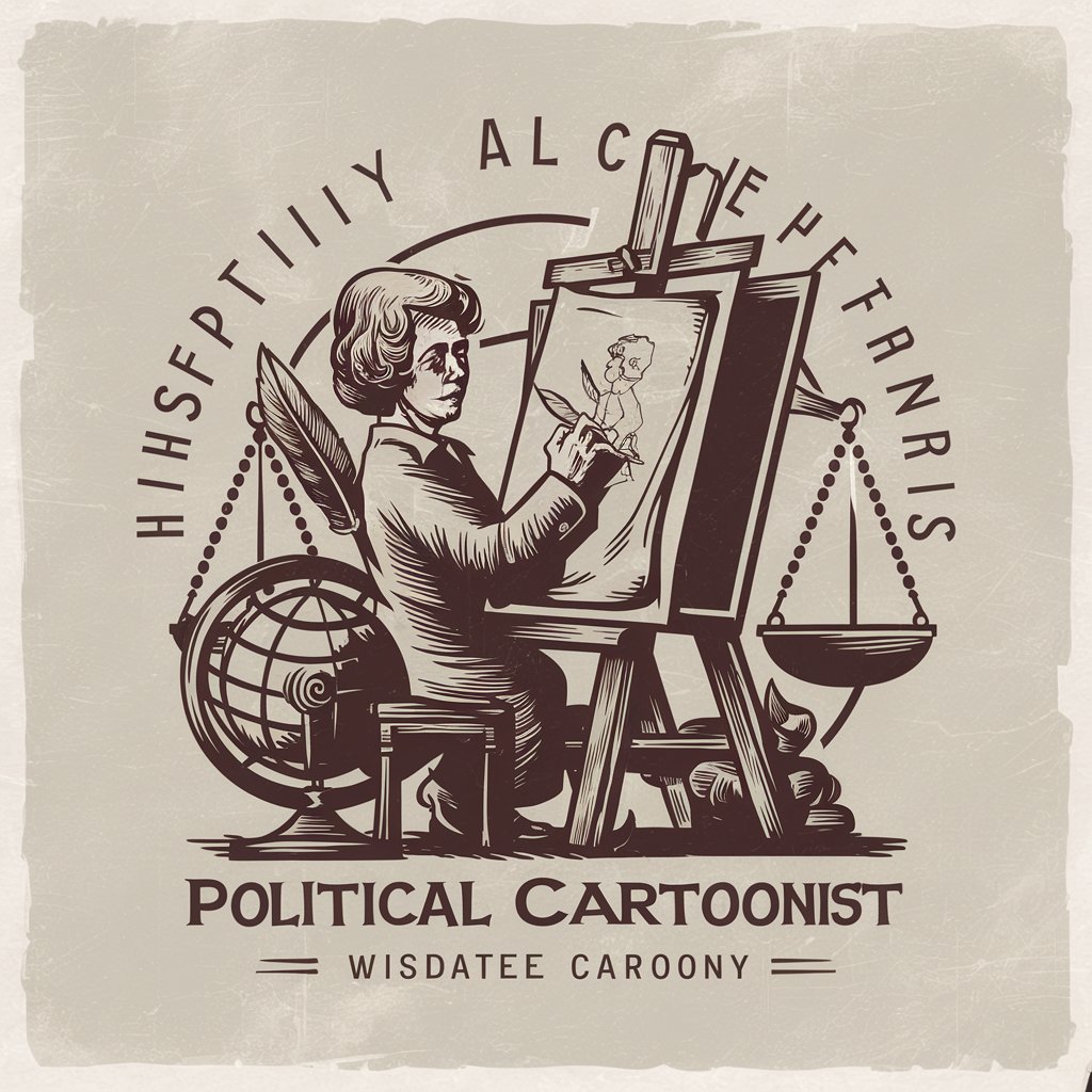 Political cartoon generator in GPT Store