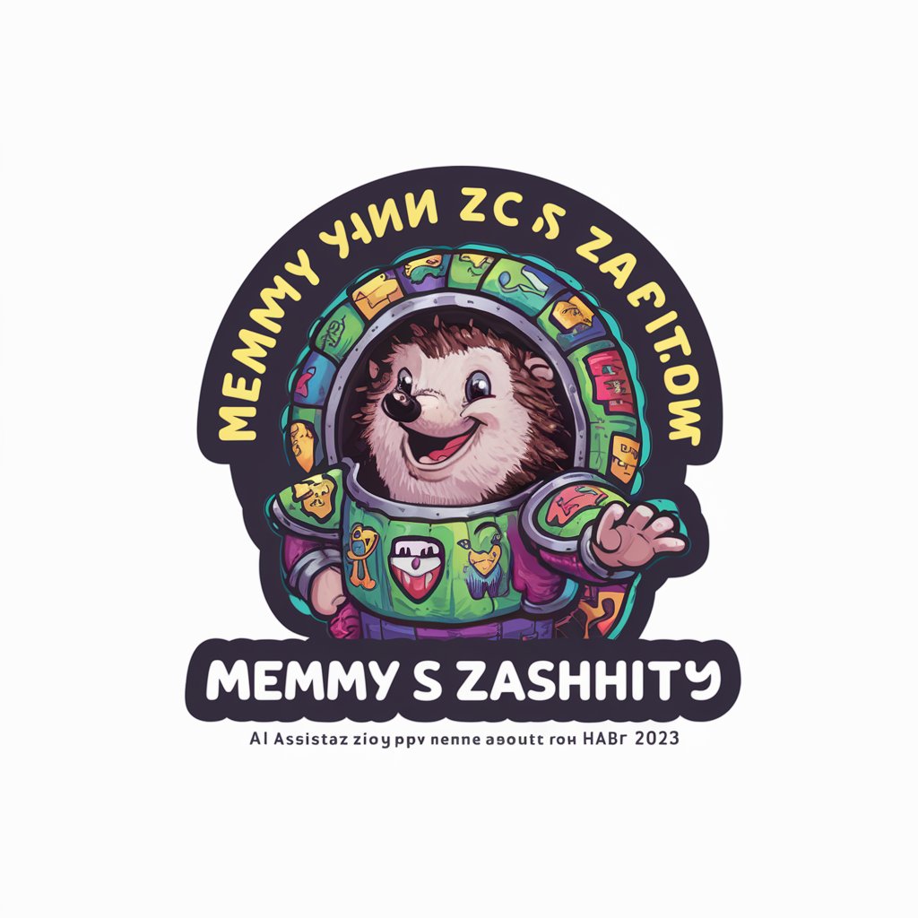Мемный ёж с защитой