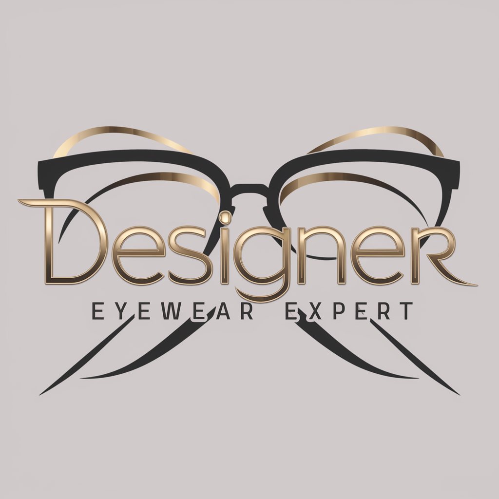 Designer Eyewear Expert in GPT Store