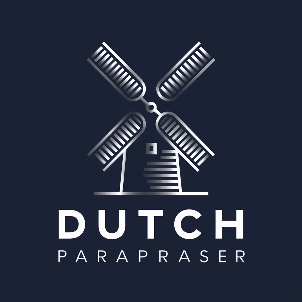 Dutch Paraphraser