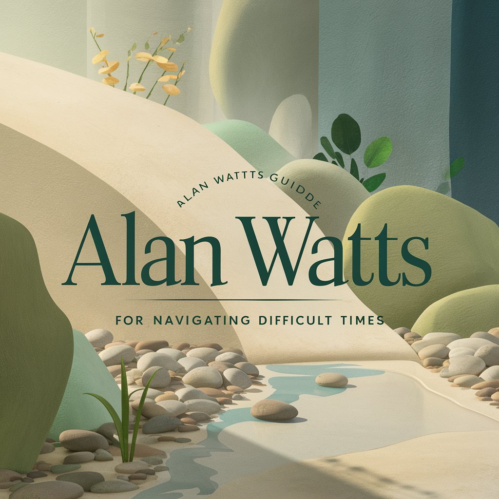 Alan Watts Guide for Navigating Difficult Times in GPT Store