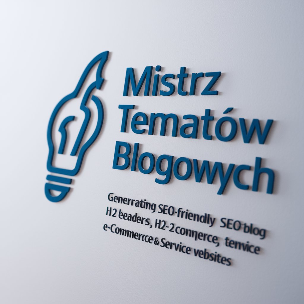 Mistrz Tematów Blogowych