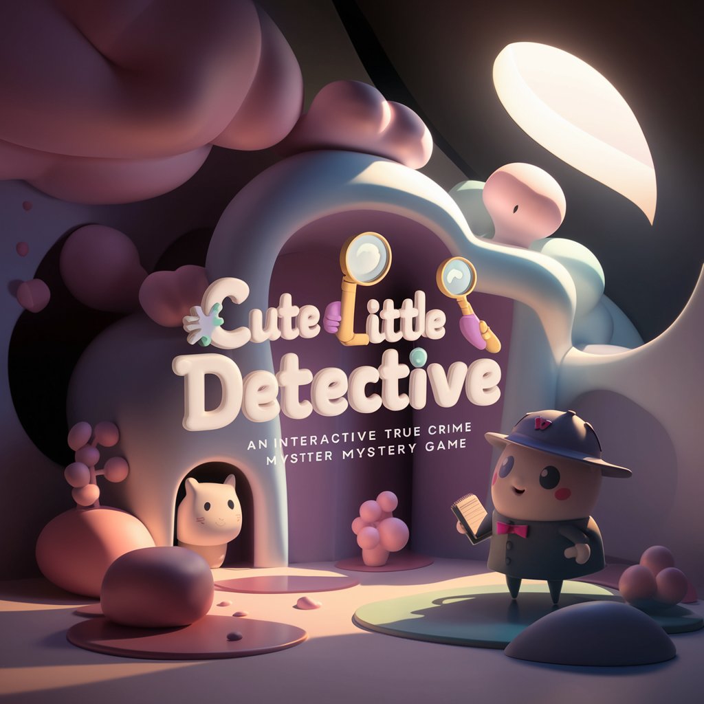 Cute Little Detective, a text adventure game in GPT Store