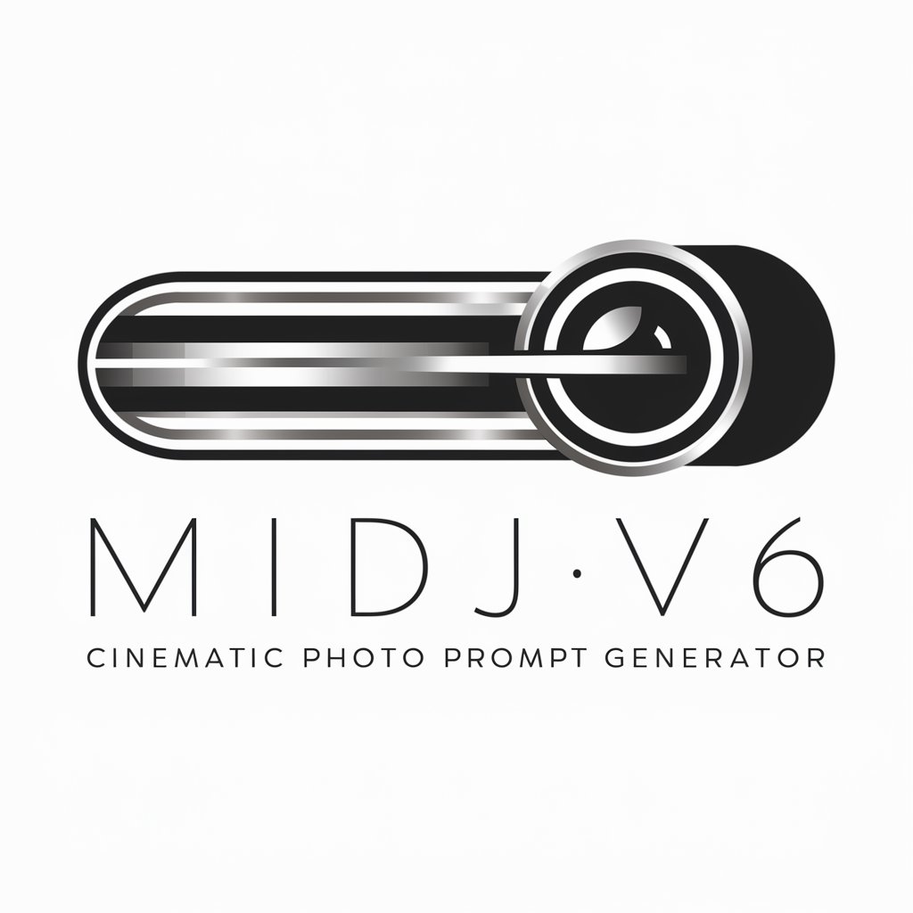 Midj v6 cinematic photo prompt generator in GPT Store