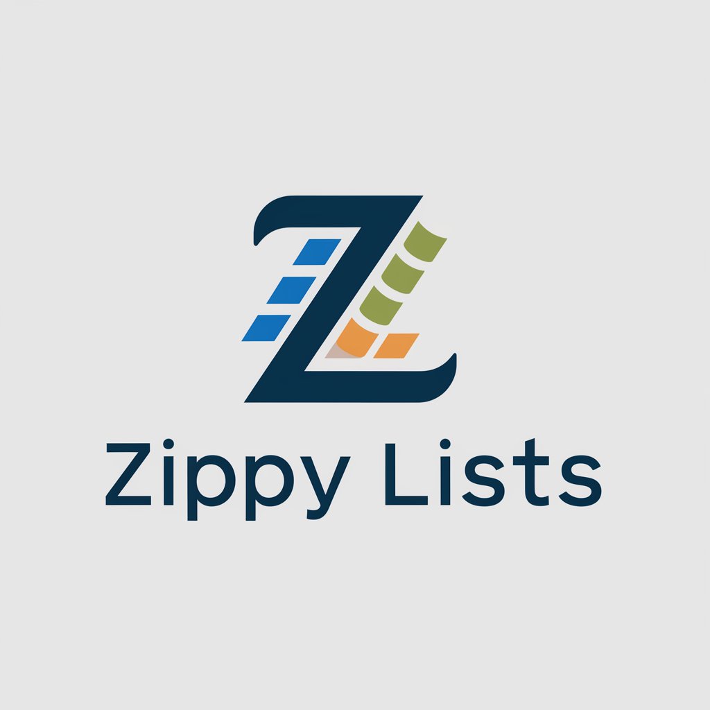 Zippy Lists (List Maker) in GPT Store