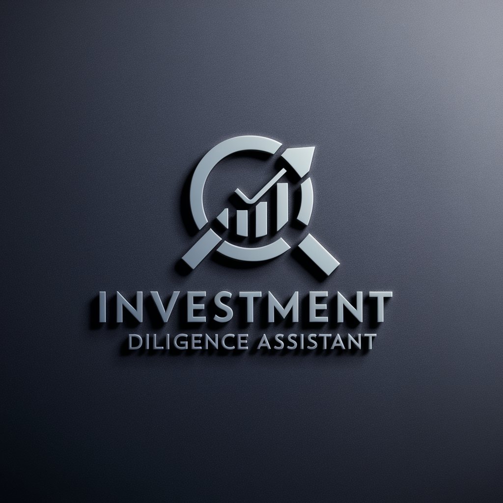 Investment Diligence Assistant in GPT Store