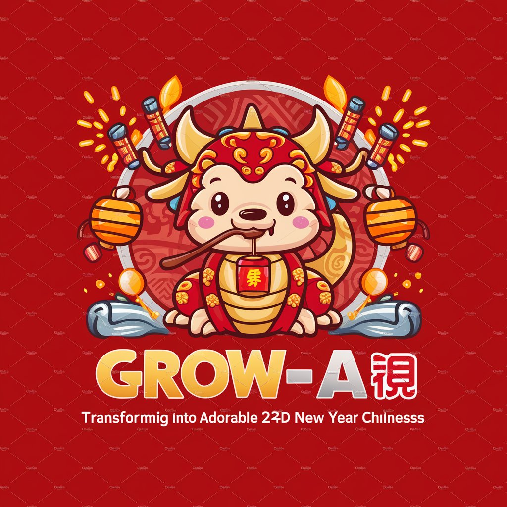 GROW-AI吴叔中国龙年专属头像 in GPT Store