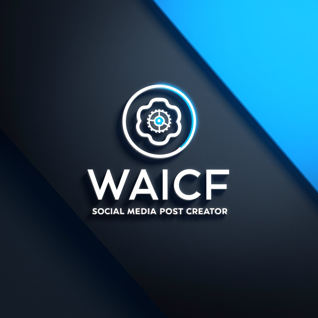 WAICF Social Media Post Creator in GPT Store