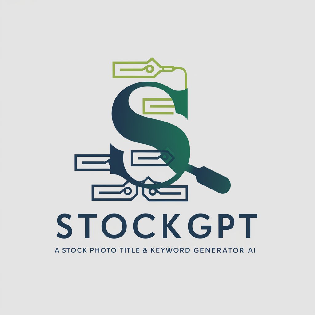 Stock photo title & keyword generator in GPT Store