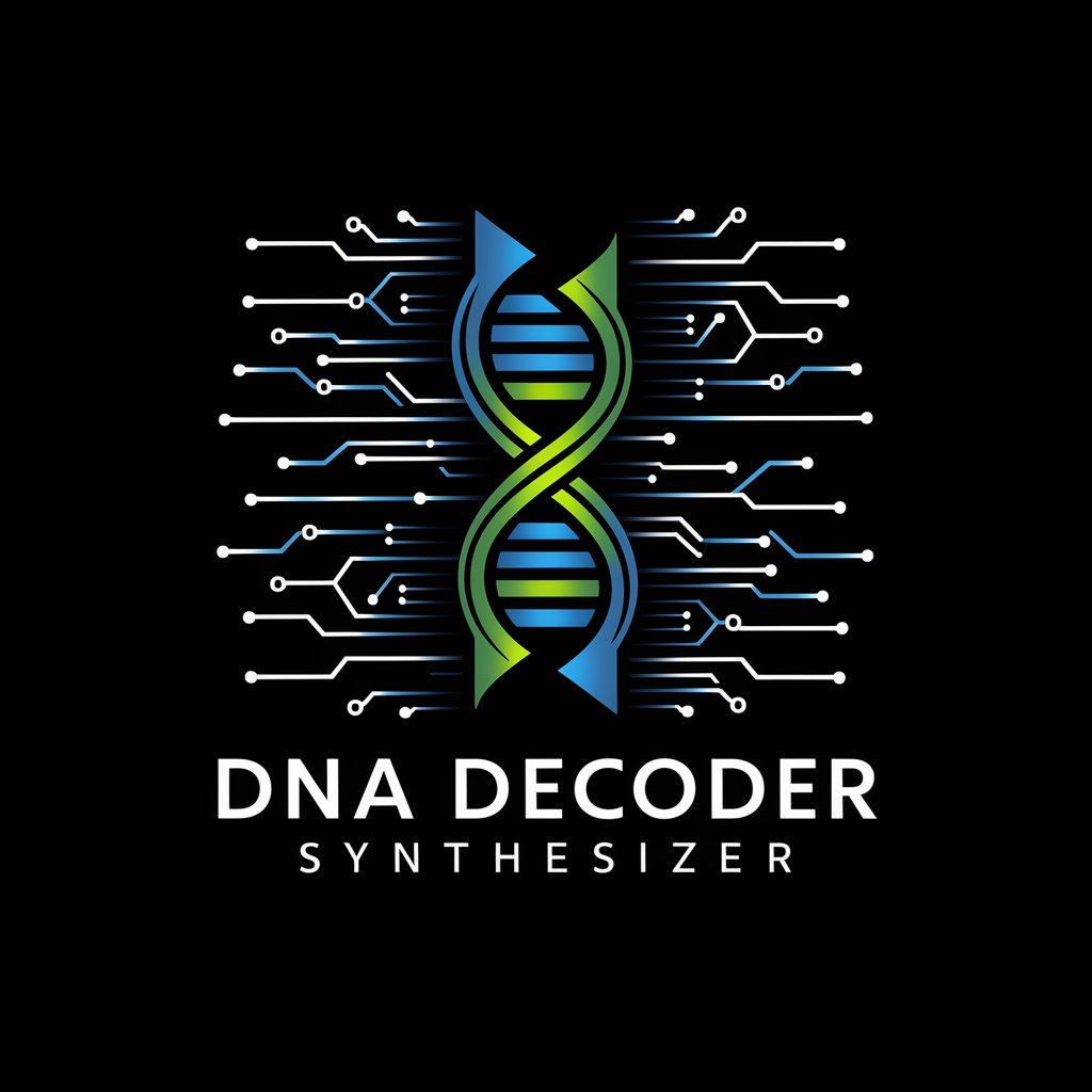 🧬 DNA Decoder Synthesizer 🧬 in GPT Store