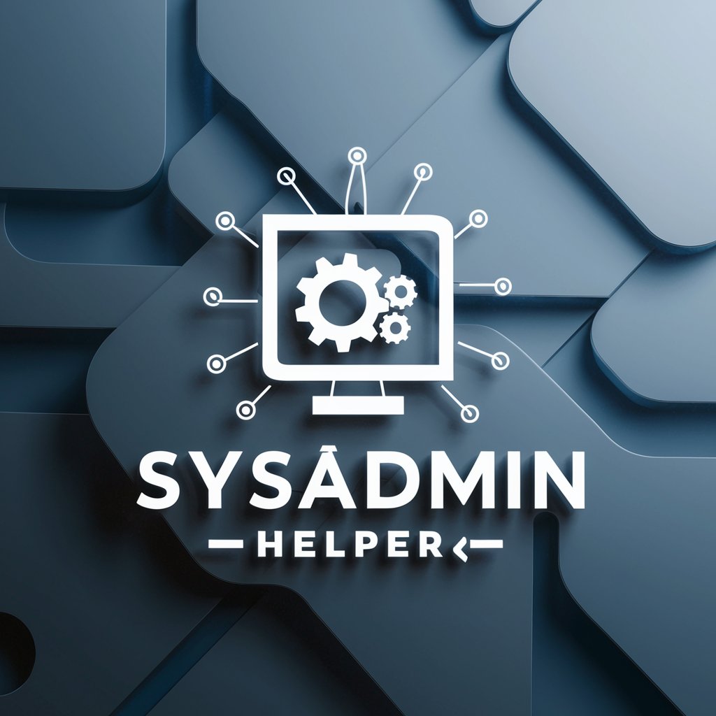 SysAdmin Helper in GPT Store