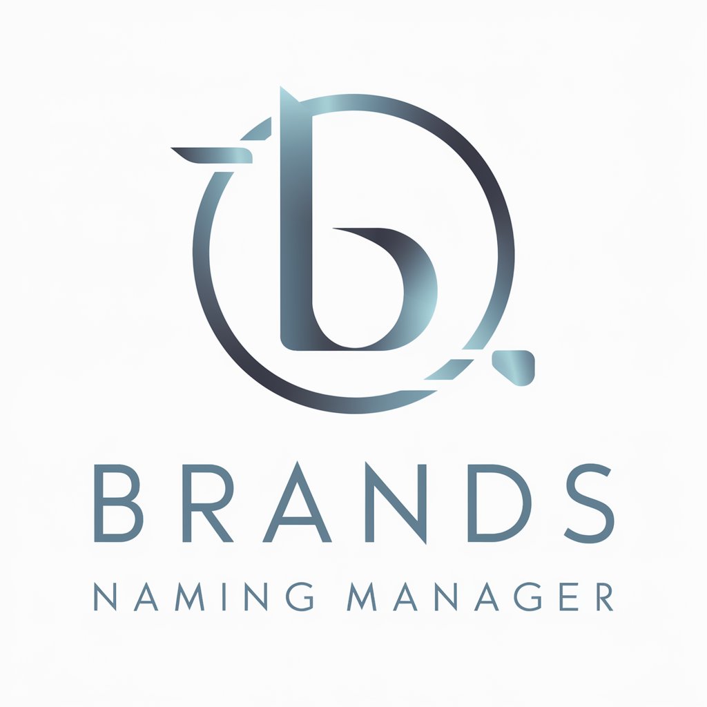 Brands Naming Manager in GPT Store
