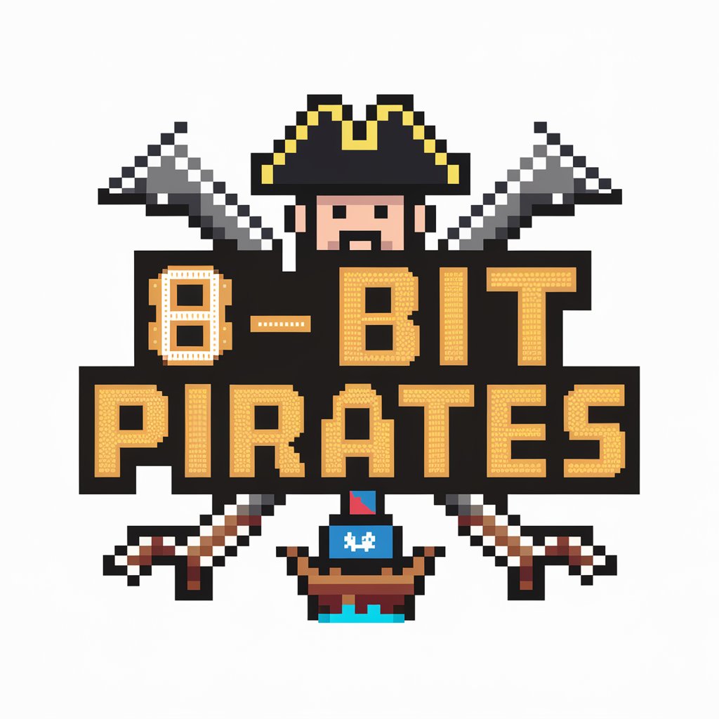 8-Bit Pirates, a text adventure game in GPT Store