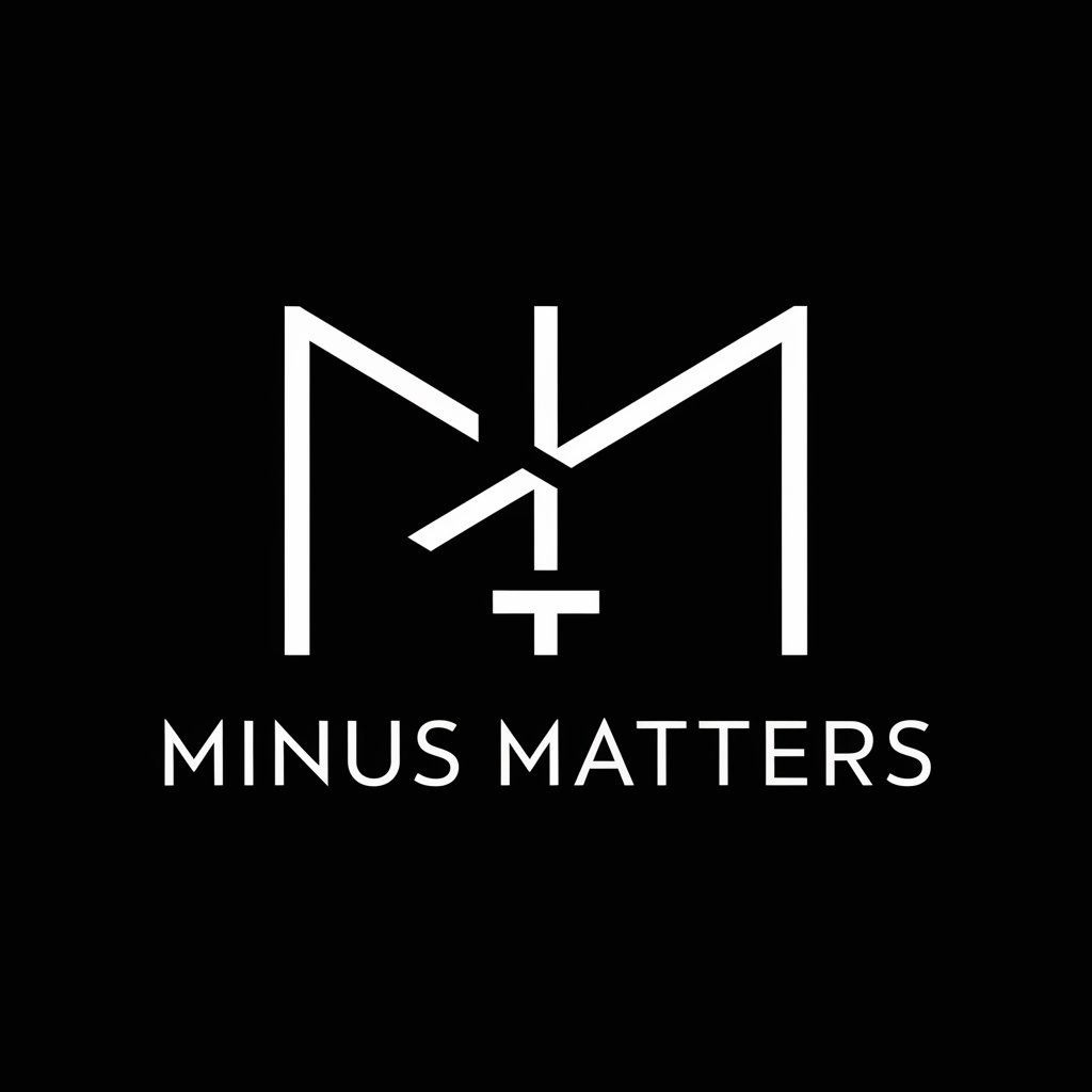 Minus Matters