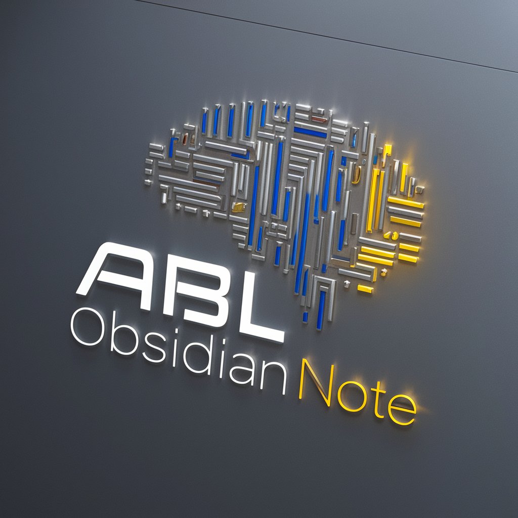 Abl Obsidian  Crea Nota in GPT Store