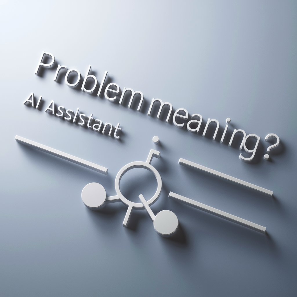 Problem meaning?