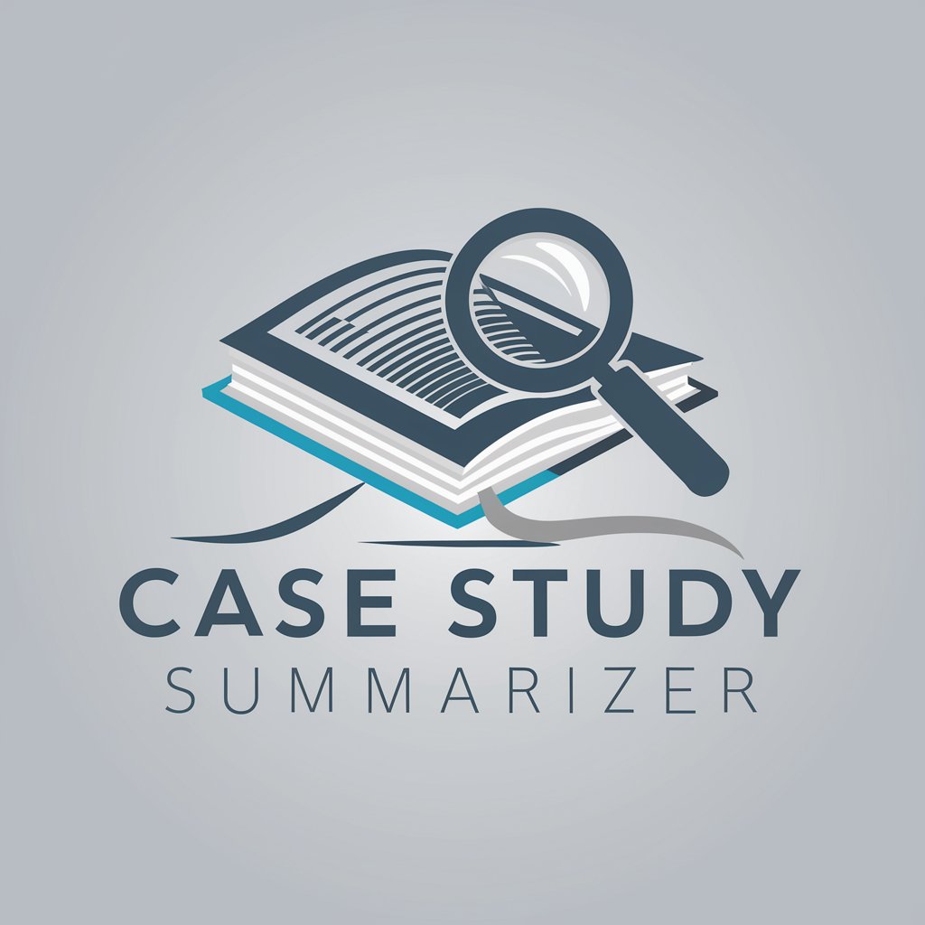 Case Study Summarizer in GPT Store