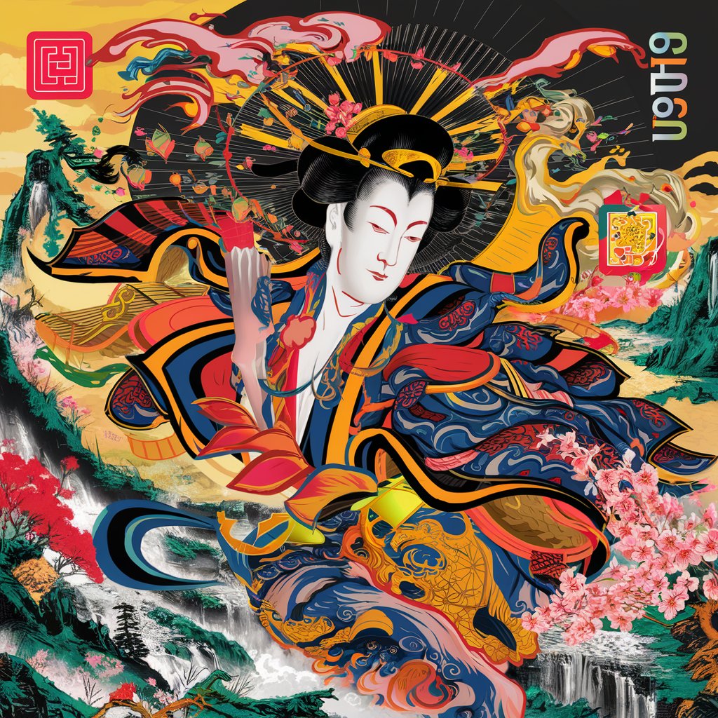 Flashy ukiyo-e