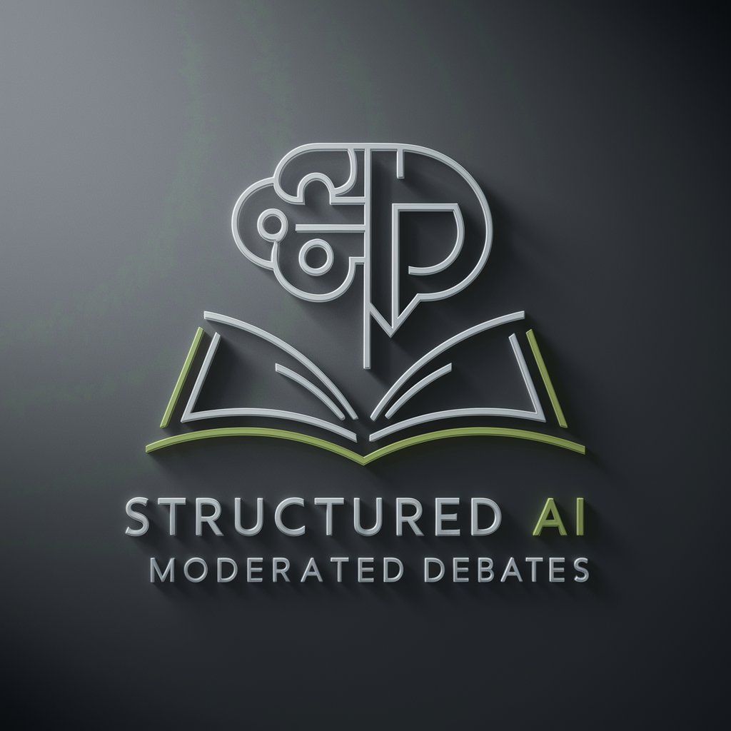 Structured AI Moderated Debates