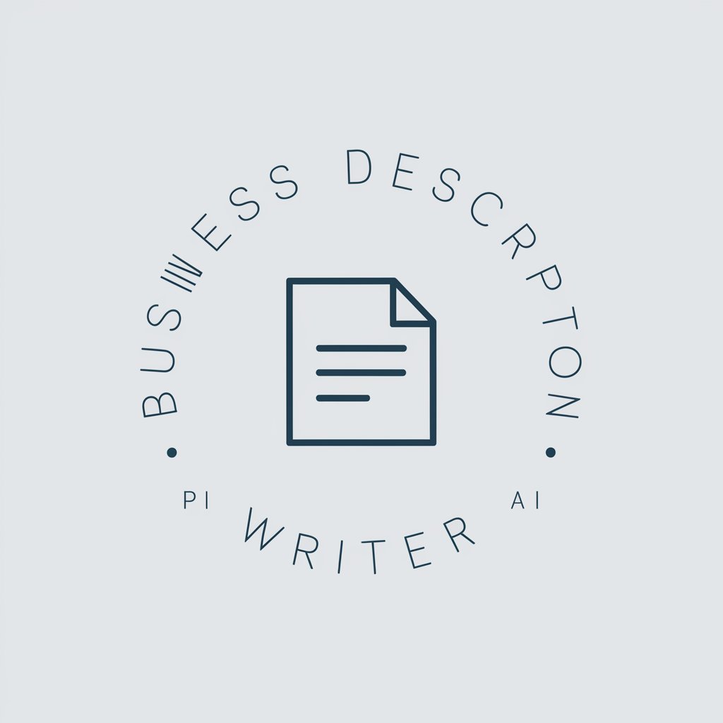 Business Description Writer in GPT Store