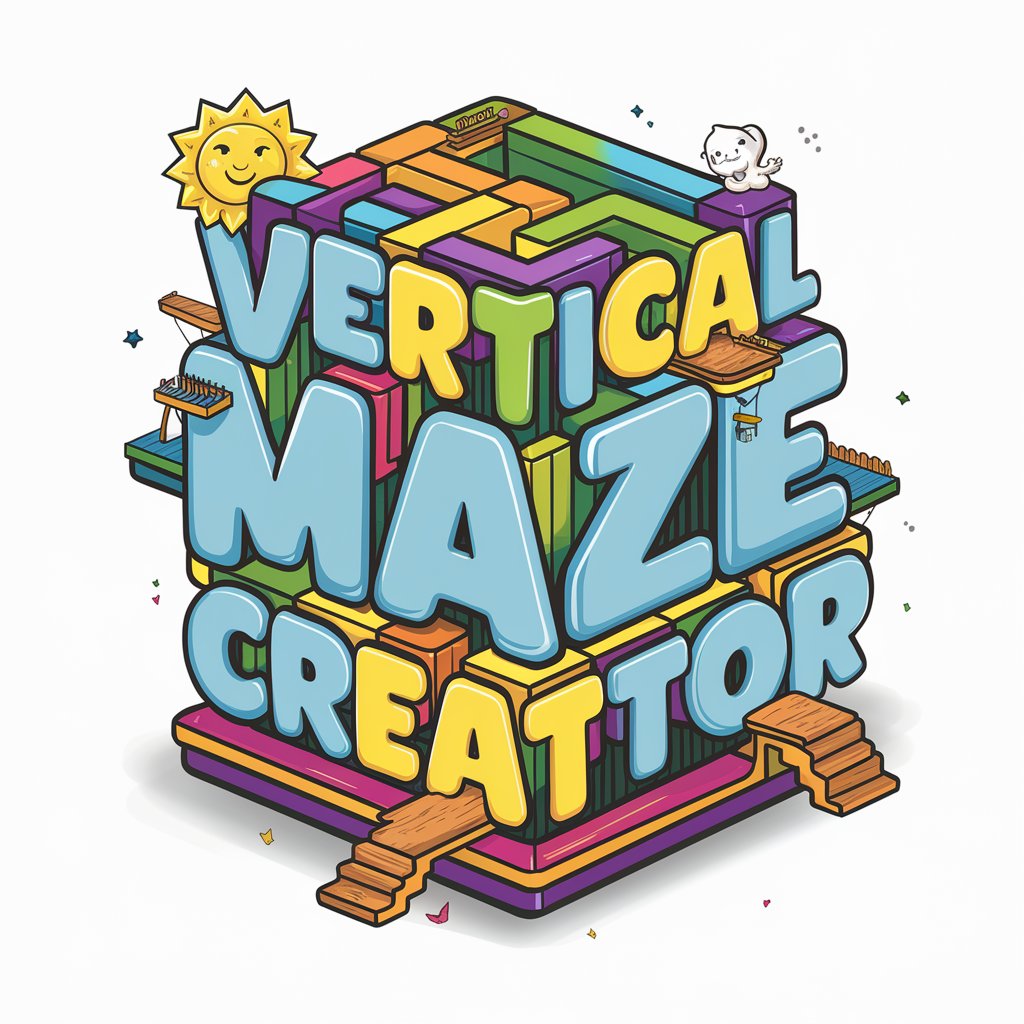 Vertical Maze Creator  -  Child-Friendly