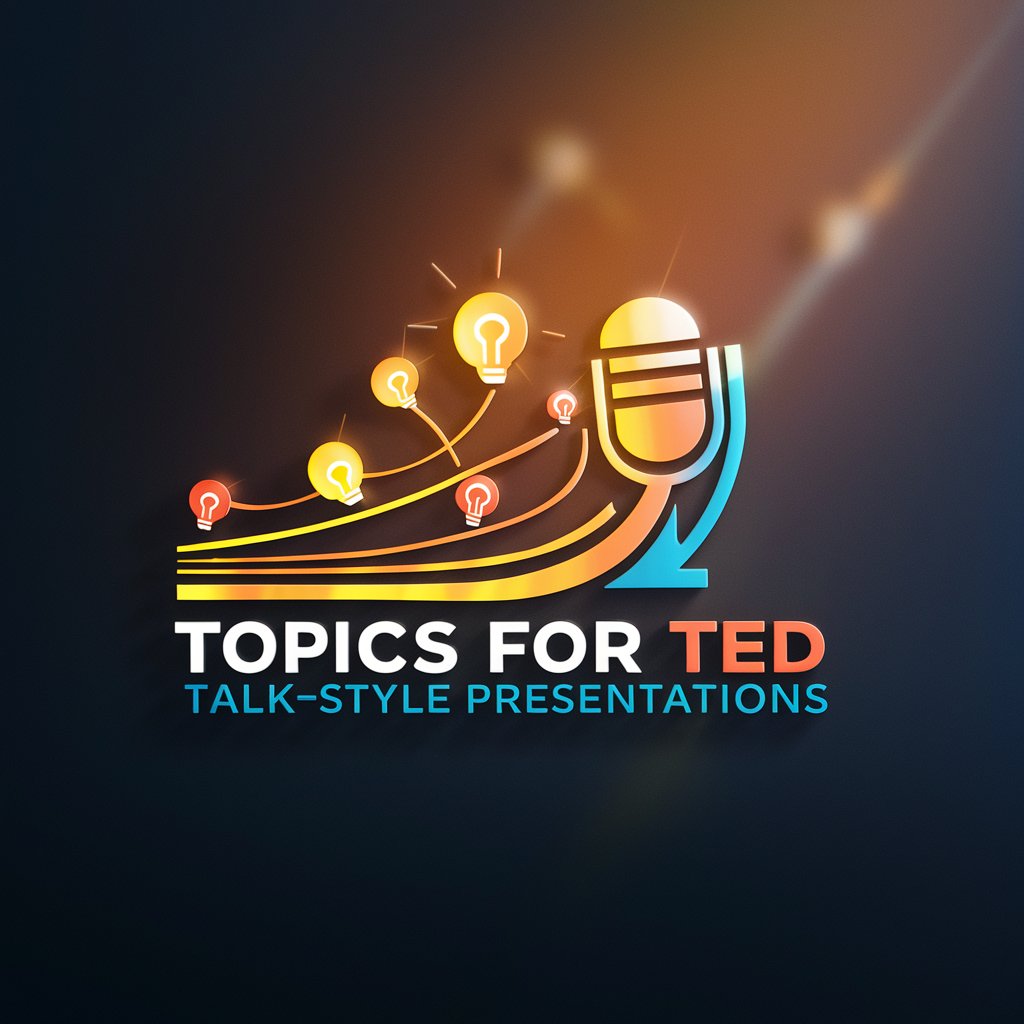 Topics for TED Talk-style presentations in GPT Store