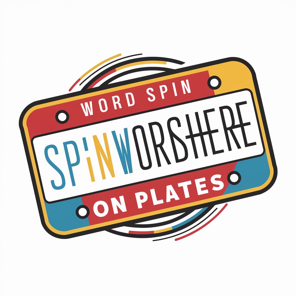 Word Spin On Plates in GPT Store